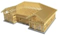 design professional timber structure, framing and wood buildings