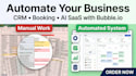 build german saas bubble io app CRM or custom no code web developer