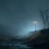 do mystical horror dark environment concept art or landscape