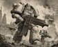 paint epic warhammer 40k grimdark illustrations and character