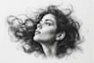 make your portrait sketch with pencil and charcoal