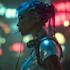 draw cyberpunk character art