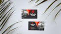 design minimalist business card