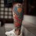 make a japanese tattoo art for unique ink