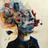create magical abstract art, psychedelic, surrealism, cubism