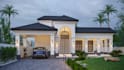 design photorealistic 3d exterior visualization and house renders