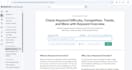 seo keyword research and competitor analysis with semrush and google tools