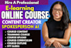 elearning online course creation, educational ppt training video kajabi website