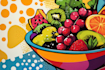 draw food and drink illustration