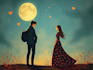 design a personalized couple portrait, perfect for gifts