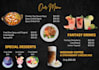 create design modern menu restaurant menu digital menu