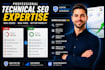 do a comprehensive website SEO audit for wordpress, wix, squarespace and shopify
