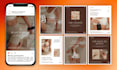 design canva social media templates, instagram posts, ebooks and presentations