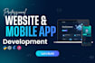 flutterflow mobile app developer, fintech app payment app crypto wallet app