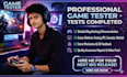 do professional game testing disign eye catching thumbnail