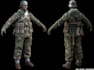 create 3d character modeling, game character, game asset