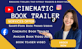 cinematic book trailer and book promo expert