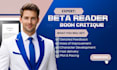 beta read horror, dark romance beta reader, thriller beta reader, sci fi reader