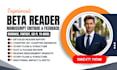 beta read your cozy mystery, romance, or sci fi novel