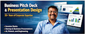 create business pitch deck presentations