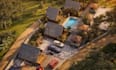 develop 3d cabin resort,outdoor recreation,playground render,cgi house exterior