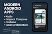 develop a modern android app using kotlin and jetpack