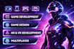 create unreal engine 5 VR games for oculus, meta quest 2, rift, metaverse ue5 VR