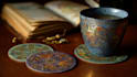 design pulpboard paper coasters, mouse pad, drinkware