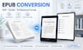 format amazon KDP ebooks and convert to epub with clickable toc and hyperlinks
