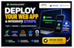deploy your web application on AWS or vercel