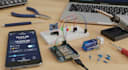 develop arduino, esp32 iot projects with hardware and mobile app