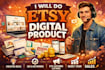 do etsy digital product