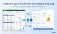 convert your excel or google sheet into a custom online calculator
