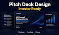 design a professional startup pitch deck for investor presentations