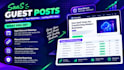publish a guest post on saas websites with a high quality backlink