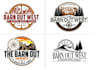 design beautiful wheel ranch logo