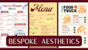 design restaurant and bar menus
