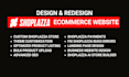 design shoplazza ecommerce website product listing and theme customization