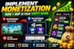implement ads and in app purchases in your unity game