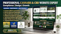 build a professional cannabis, cbd, or hemp website on wordpress