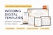 create printable wedding invitation templates ready to sell on etsy