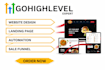 gohighlevel landing page go highlevel sales funnel go high level website