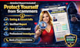 do osint dating site investigation, verify identity and scams background check