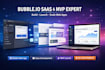build bubble io website bubble web app saas platform bubble developer bubble mvp