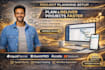 set up project planning and tracking system  ganttpro, accelo redbooth
