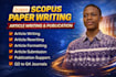 write and publish article in a scopus indexed journal