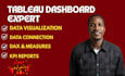 create stunning tableau dashboard, report and  data analytics charts