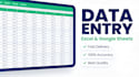 fast and accurate exel data entry  quality guaranteed