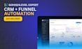 build high converting gohighlevel sales funnels and CRM automation