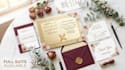 design a bilingual arabic english digital wedding invitation with qr code